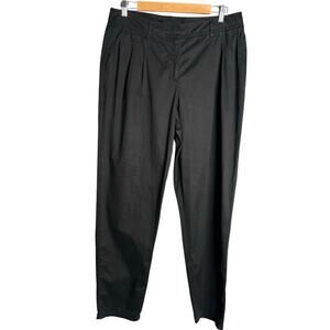 Lafayette 148 New York Pleated Pant Black Size 10